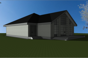 Проект индивидуального жилого дома на 120 кв.м