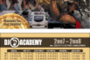 DJ academy календарик