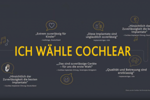 Рекламный ролик слуховых аппаратов Cochlear