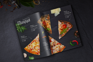 меню для пиццерии