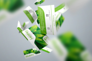 визитки для интернет магазина косметики