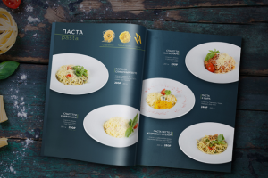 меню для ресторана