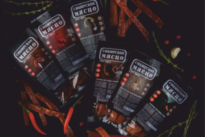 Этикетки для мясных чипсов 1