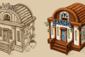 Домик для Казино игры