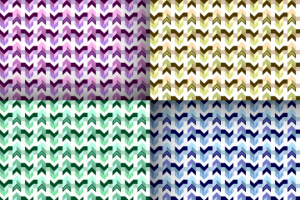 Set of seamless backgrounds