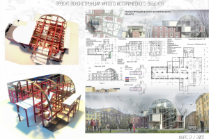 Проект реконструкции с макетом