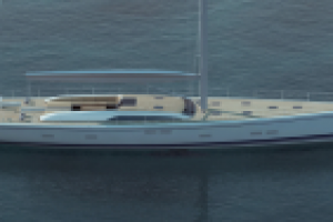 Модель яхты