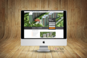 Просто landing page для агентства недвижимости