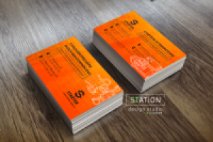 Визитные карточки для сети автосервисов