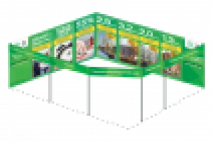 Стенд для агентства недвижимости