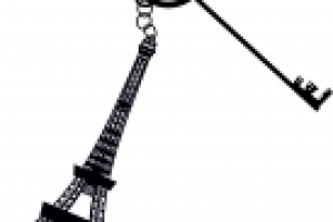 брелок Эйфелева башня