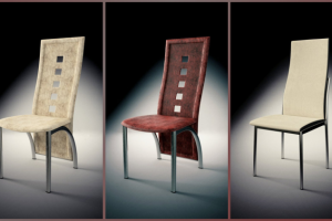 Стулья - моделирование и визуализация