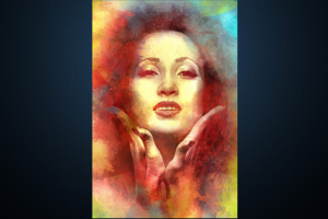 Гранж-портрет