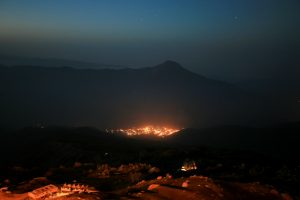 Ночь в горах