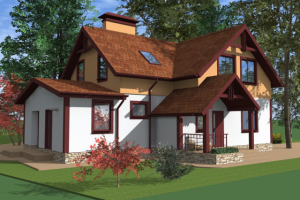 Проект коттеджа