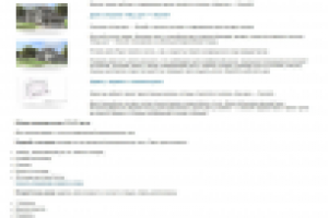 Сайт коттеджного поселка