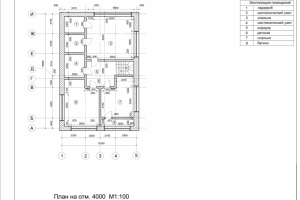 План второго этажа