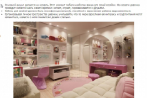 Спальня для девочек