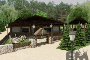 Кафе Хуторок в парке