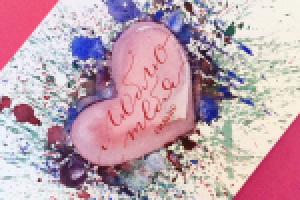 Открытка "Люблю тебя"  из серии "Валентинка"