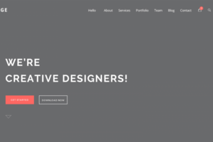 Прототип Landing Page для частных компаний