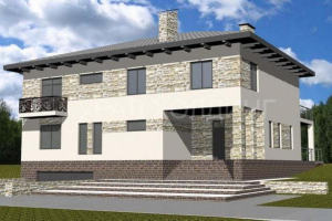 Коттедж в современном стиле г. Екатеринбург