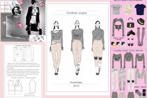 Эскизный проект капсульной коллекции READY-TO-WEAR 2018