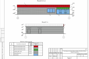Проект реконструкции нежилого здания под магазин (АР)