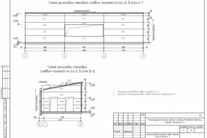 Проект реконструкции нежилого здания под магазин (АР)