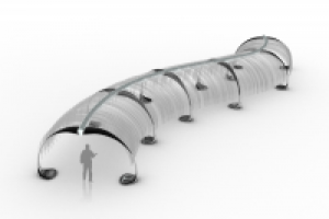 3 модель "гусеница" для парка скульптур Сочи 2014