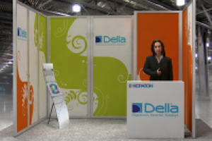 выставочный стенд для компании "Della"
