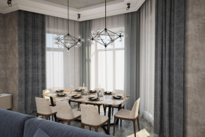 Дизайн-проект интерьера в современном стиле