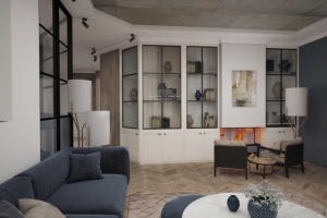 Дизайн-проект интерьера в современном стиле