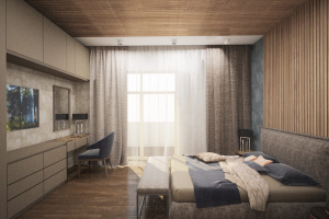 Дизайн-проект интерьера в современном стиле