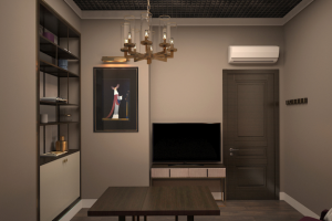 Дизайн-проект бара с игровыми комнатами