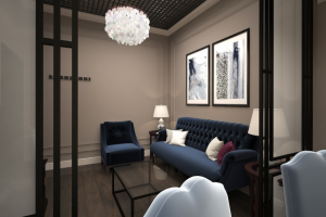 Дизайн-проект бара с игровыми комнатами