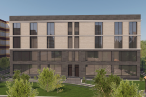 Разработка фасада гостиницы