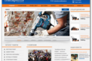 Верстка проекта «INSTRUMENT» (7 страниц)