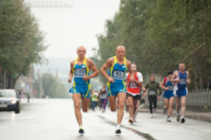новосибирский полумарафон им.Раевского (съемка для организаторов