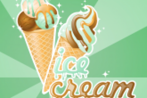 Шоколадно-мятное мороженое