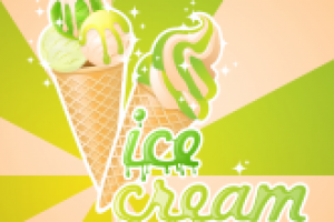 Яблочно-ванильное мороженое