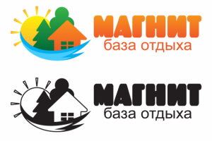 Разработка логотипа базы отдыха "магнит"