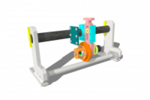 Привод энкодера через муфту