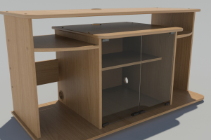 Проект тумбочки под ТВ