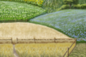 иллюстрация для детского издания "Поле"