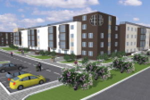 Визуализация ЖК для баннера