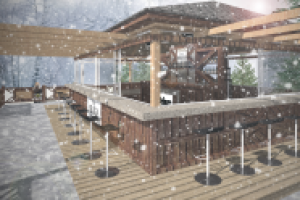 Экстерьер пляжного бара /2