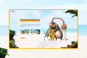 Концепт для мультфильма "Мадагаскар"