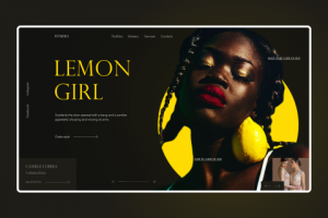 Концепт для студии стиля