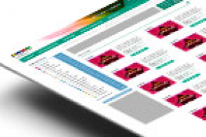 Верстка игрового сайта "pers.ru"